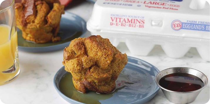 Golden Milk Fitness Muffin Recipe In Partnership with Eggland's Best